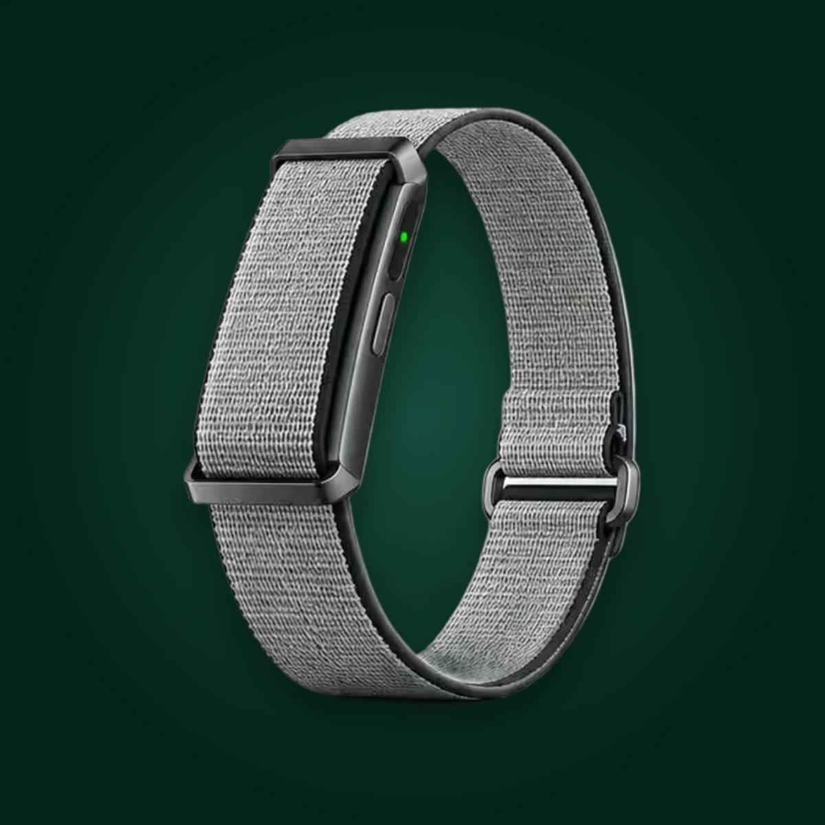 Graphite Vybe Band with a grey woven strap